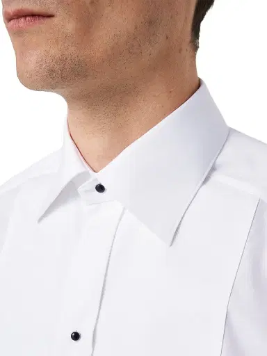 Eton Men's Slim-Fit Pique Formal Shirt | Thumbnail 4
