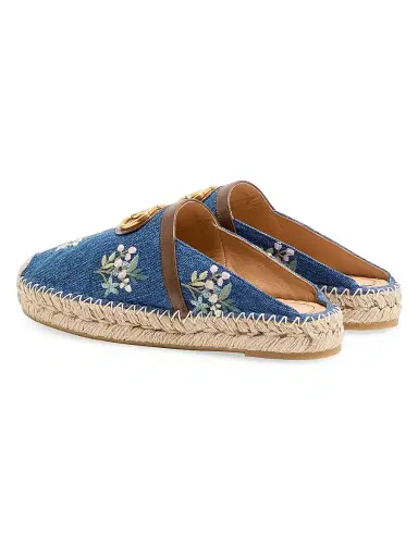 Valentino Garavani Women's VLogo Signature 25MM Mules in | Thumbnail 3