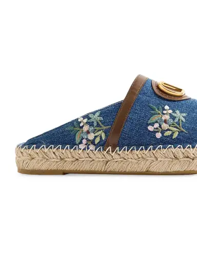 Valentino Garavani Women's VLogo Signature 25MM Mules in | Thumbnail 6