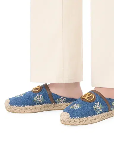 Valentino Garavani Women's VLogo Signature 25MM Mules in | Thumbnail 7