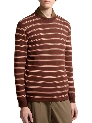 Moncler Men's Sweatshirt in Cotton - Brown Pink - Size XXL | Thumbnail 2