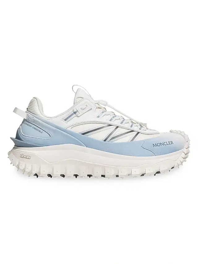 Moncler Men's Trailgrip Low-Top Sneakers - White Blue