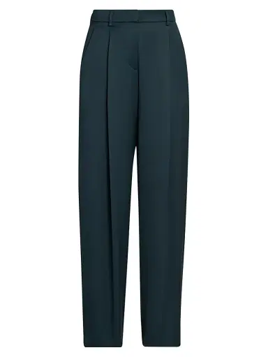 Giorgio Armani Women's Silk Straight-Leg Pants | Thumbnail 1 Giorgio Armani Women's Silk Straight-Leg Pants | Thumbnail 1