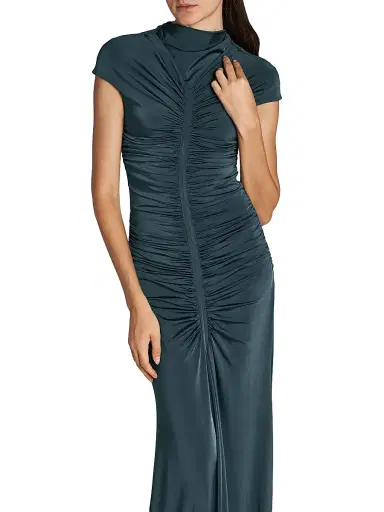Giorgio Armani Women's Ruched Jersey Gown | Thumbnail 6 Giorgio Armani Women's Ruched Jersey Gown | Thumbnail 6