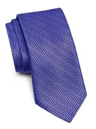 Stefano Ricci Men's Broken Line Silk Tie | Thumbnail 1 Stefano Ricci Men's Broken Line Silk Tie | Thumbnail 1