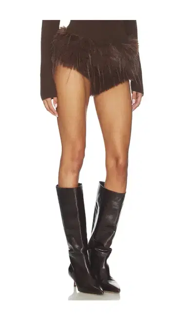 CULTNAKED Faux Fur Micro Short | Thumbnail 2