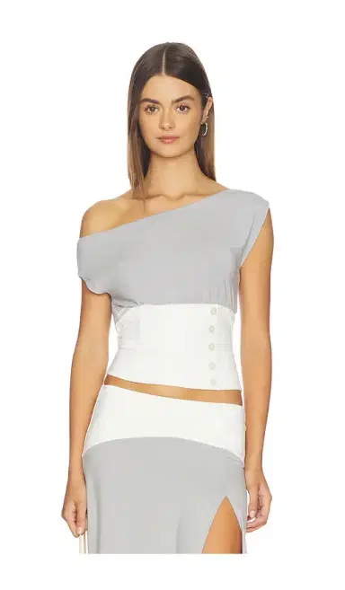 Tiger Mist Off Shoulder Denali Top | Thumbnail 1