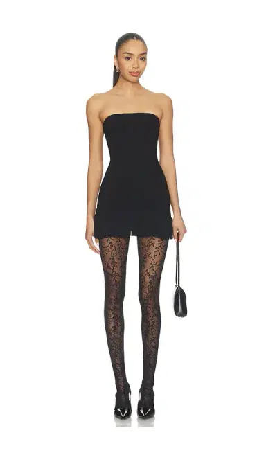 Swedish Stockings Lo Lace Tights | Thumbnail 2