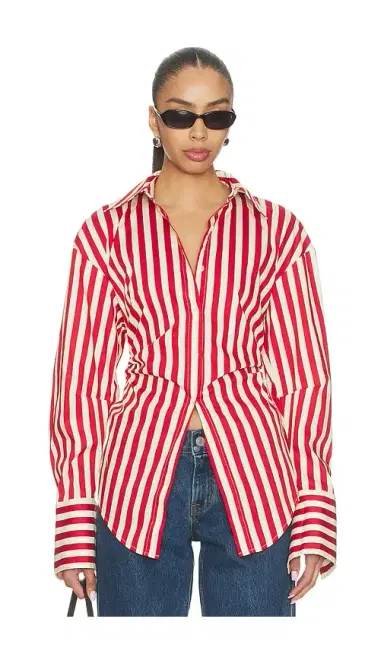 SIMONMILLER Loch Poplin Button Up | Thumbnail 2