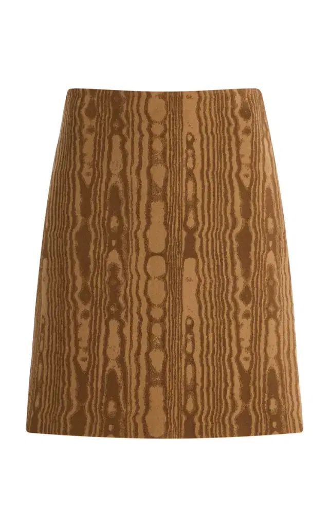 High Sport Ava Moire Mini Skirt