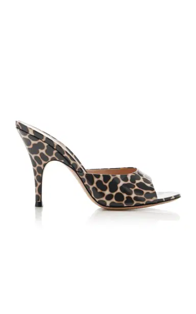 Gianvito Rossi Printed Leather Mules | Thumbnail 6 Gianvito Rossi Printed Leather Mules | Thumbnail 6