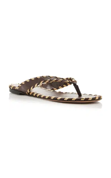 Gianvito Rossi Leather Sandals | Thumbnail 4 Gianvito Rossi Leather Sandals | Thumbnail 4