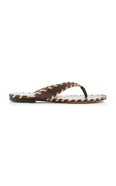Gianvito Rossi Leather Sandals | Thumbnail 6 Gianvito Rossi Leather Sandals | Thumbnail 6