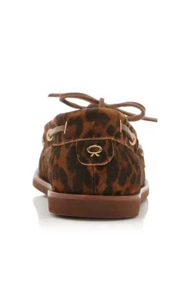 Gianvito Rossi Vandée Leopard Suede Flats | Thumbnail 5 Gianvito Rossi Vandée Leopard Suede Flats | Thumbnail 5