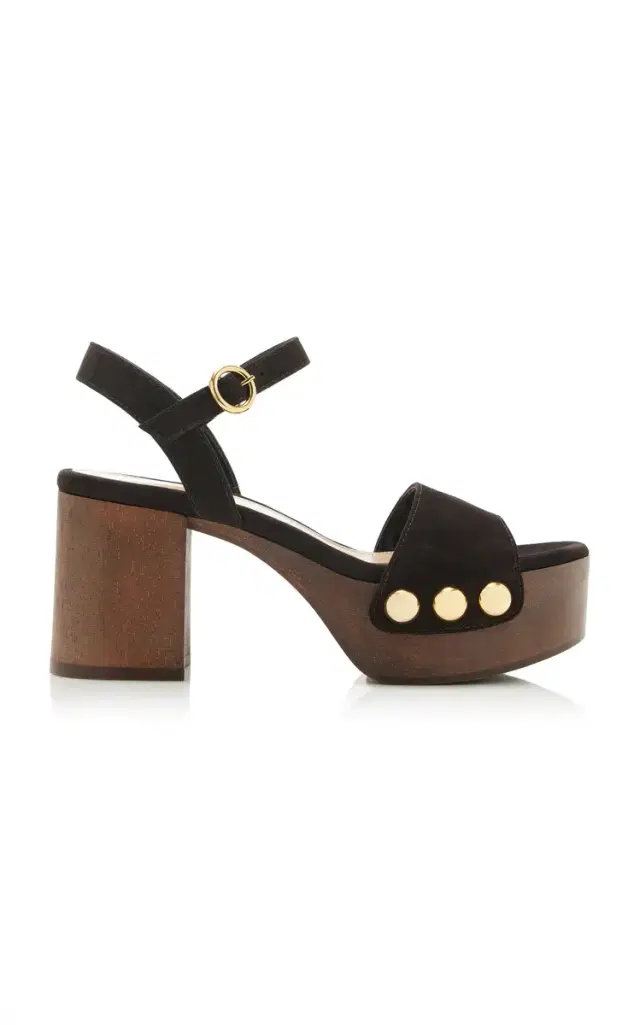 Gianvito Rossi Suede Platform Sandals