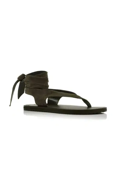 A Emery Elmer Lace-Up Suede Sandals | Thumbnail 3 A Emery Elmer Lace-Up Suede Sandals | Thumbnail 3