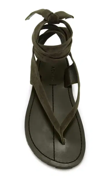 A Emery Elmer Lace-Up Suede Sandals | Thumbnail 4 A Emery Elmer Lace-Up Suede Sandals | Thumbnail 4