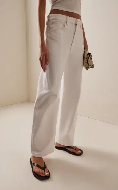 Frame The Bubble Rigid High-Rise Barrel-Leg Jeans | Thumbnail 3 Frame The Bubble Rigid High-Rise Barrel-Leg Jeans | Thumbnail 3
