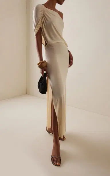 Moré Noir Freya Silk Jersey Dress | Thumbnail 2 Moré Noir Freya Silk Jersey Dress | Thumbnail 2