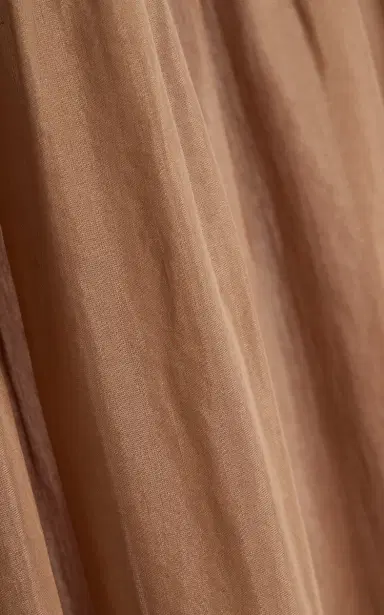 Moré Noir June Cotton-Silk Voile Skirt | Thumbnail 5