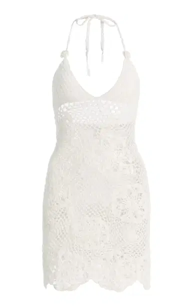 Akoia Swim Exclusive Crocheted Cotton Mini Dress | Thumbnail 7