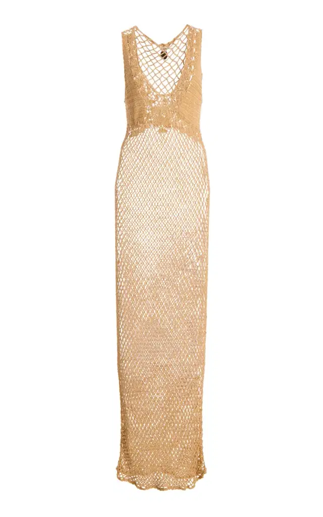 Akoia Swim Aurelia Crocheted Maxi Dress