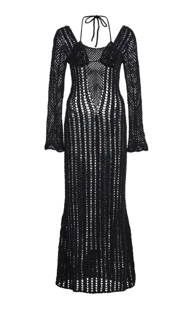Akoia Swim Exclusive Crocheted Cotton Maxi Dress
