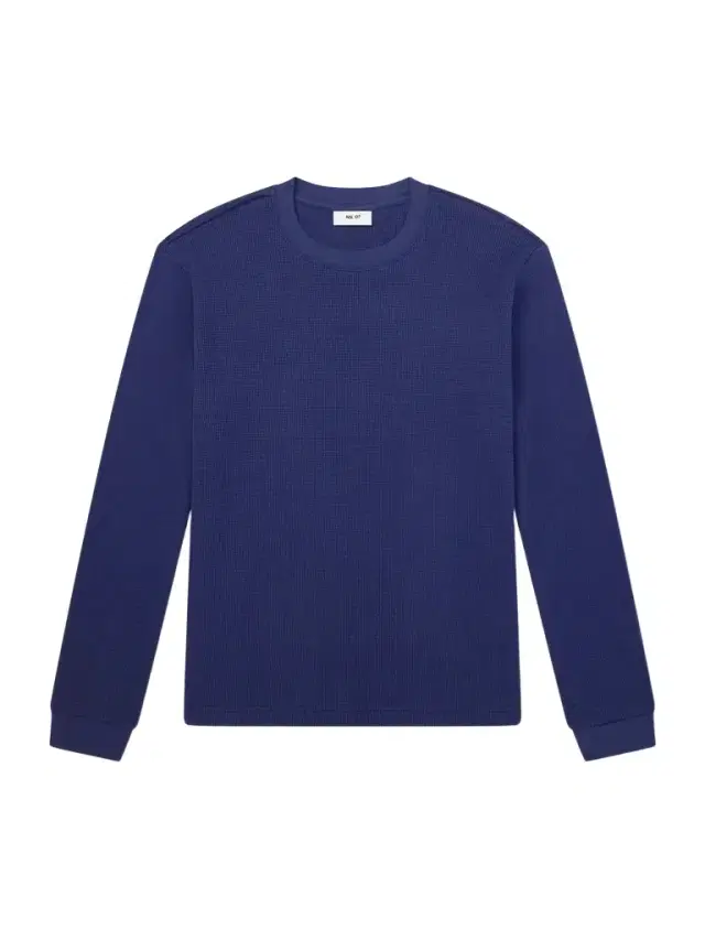 Jett 30035 Waffle-Knit Organic Cotton Sweater - Men