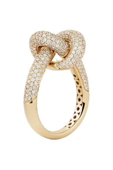 Engelbert 1920 Diamond Pave Medium Legacy Knot Ring | Thumbnail 5 Engelbert 1920 Diamond Pave Medium Legacy Knot Ring | Thumbnail 5