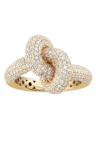 Engelbert 1920 Diamond Pave Medium Legacy Knot Ring | Thumbnail 1 Engelbert 1920 Diamond Pave Medium Legacy Knot Ring | Thumbnail 1