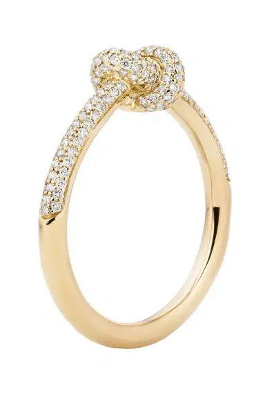 Engelbert 1920 Diamond Pave Mini Legacy Knot Ring | Thumbnail 1 Engelbert 1920 Diamond Pave Mini Legacy Knot Ring | Thumbnail 1