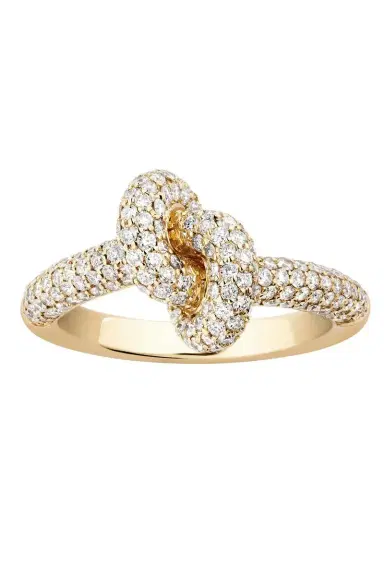 Engelbert 1920 Diamond Pave Small Legacy Knot Ring | Thumbnail 1 Engelbert 1920 Diamond Pave Small Legacy Knot Ring | Thumbnail 1