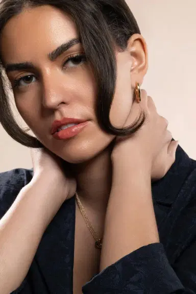 Engelbert 1920 Medium Drop Link Earrings | Thumbnail 3