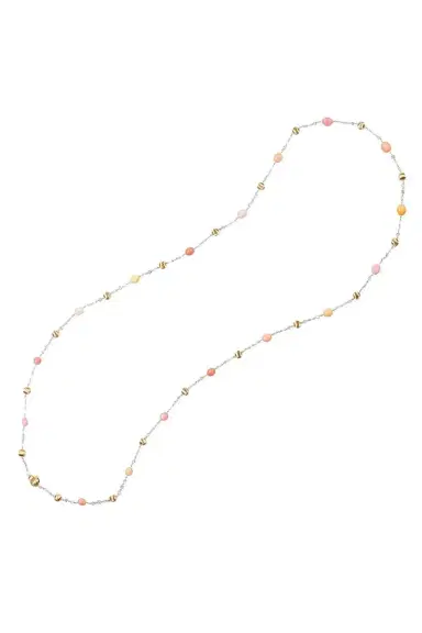 MARCO BICEGO Pink Conch Pearl Diamond Unico Necklace | Thumbnail 1 MARCO BICEGO Pink Conch Pearl Diamond Unico Necklace | Thumbnail 1