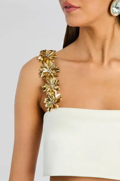 Retrofête Sinead Embellished Top | Thumbnail 3