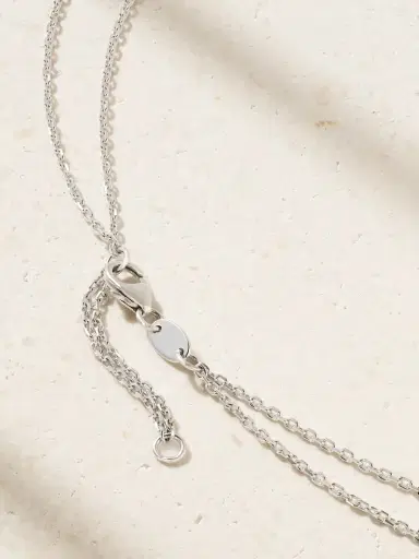 YEPREM 18-karat White Gold Diamond Necklace | Thumbnail 3 YEPREM 18-karat White Gold Diamond Necklace | Thumbnail 3