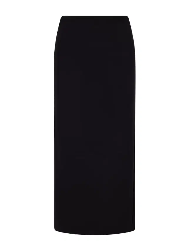 Solivi Stretch-crepe Midi Skirt