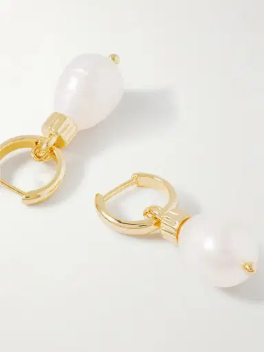 Roxanne Assoulin tone Pearl Earrings | Thumbnail 3
