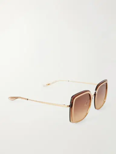 BARTON PERREIRA Halima Oversized Square-frame Gold-tone Titanium Sunglasses | Thumbnail 3 BARTON PERREIRA Halima Oversized Square-frame Gold-tone Titanium Sunglasses | Thumbnail 3