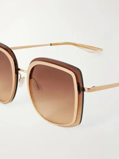 BARTON PERREIRA Halima Oversized Square-frame Gold-tone Titanium Sunglasses | Thumbnail 4 BARTON PERREIRA Halima Oversized Square-frame Gold-tone Titanium Sunglasses | Thumbnail 4