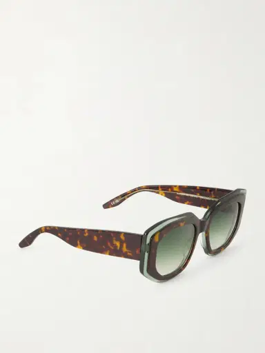 BARTON PERREIRA Crescendo Square-frame Tortoiseshell Acetate Sunglasses | Thumbnail 3