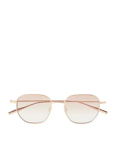 BARTON PERREIRA Revere Square-frame Gold-tone Titanium Sunglasses | Thumbnail 1 BARTON PERREIRA Revere Square-frame Gold-tone Titanium Sunglasses | Thumbnail 1