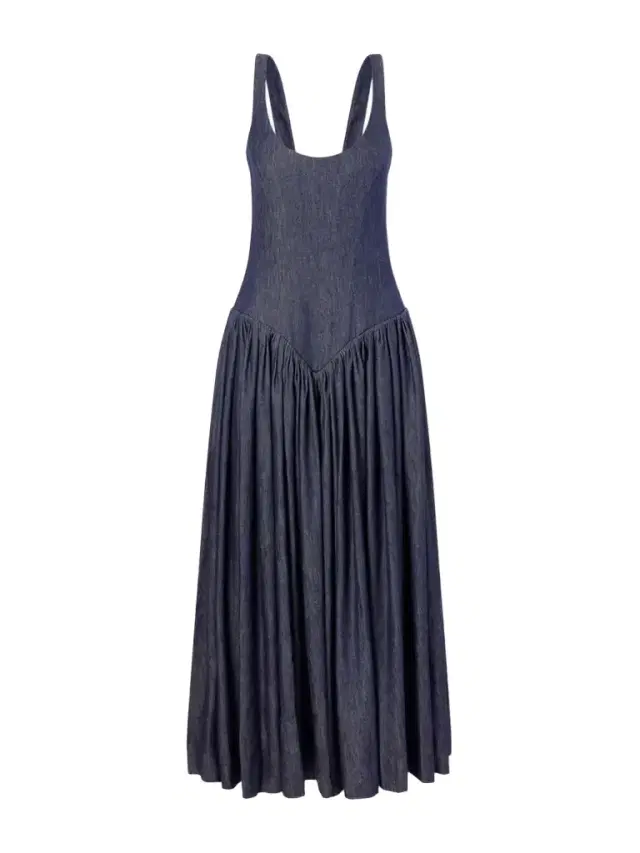 Isai Pleated Linen And Silk-blend Maxi Dress