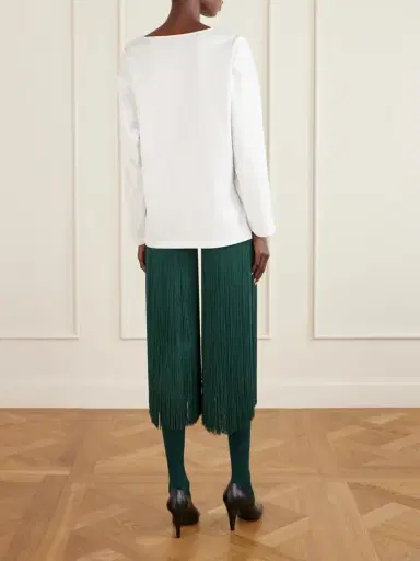 Alaïa Cotton-jersey T-shirt | Thumbnail 3 Alaïa Cotton-jersey T-shirt | Thumbnail 3