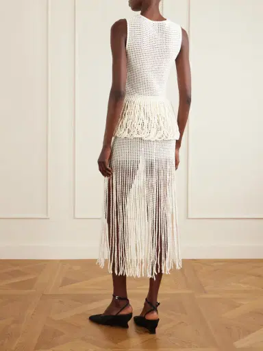 Alaïa Open-knit Top | Thumbnail 3 Alaïa Open-knit Top | Thumbnail 3