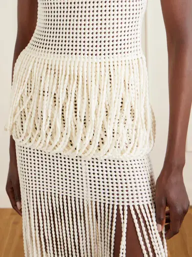 Alaïa Open-knit Top | Thumbnail 4 Alaïa Open-knit Top | Thumbnail 4