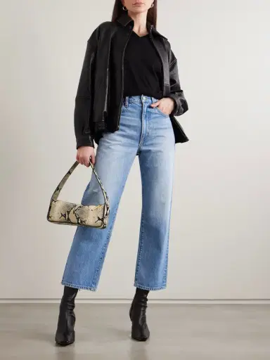 SLVRLAKE London Crop High-rise Straight-leg Jeans | Thumbnail 2