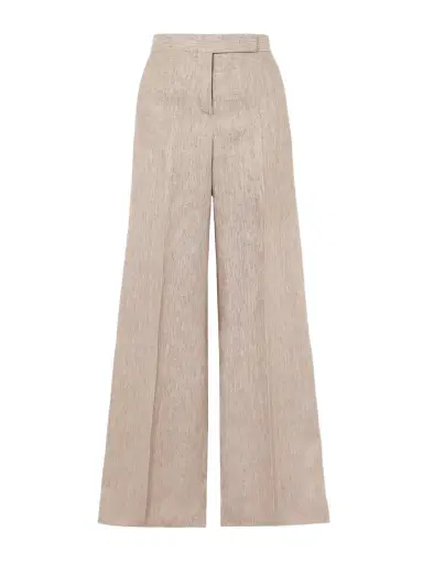 Max Mara Deserto Linen Wide-leg Pants | Thumbnail 1 Max Mara Deserto Linen Wide-leg Pants | Thumbnail 1