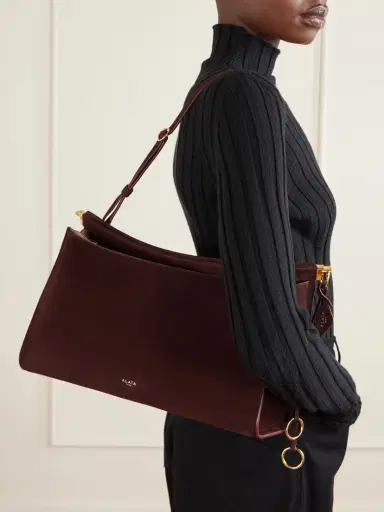 Alaïa Le Click Nubuck Shoulder Bag | Thumbnail 2 Alaïa Le Click Nubuck Shoulder Bag | Thumbnail 2