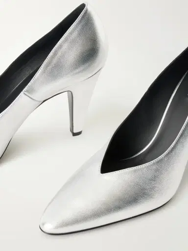 Alaïa 90 Metallic- Leather Pumps | Thumbnail 5